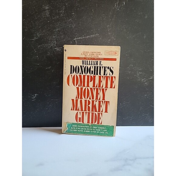 Complete Money Market Guide By William E. Donoghue Paperback - Picture 1 of 10